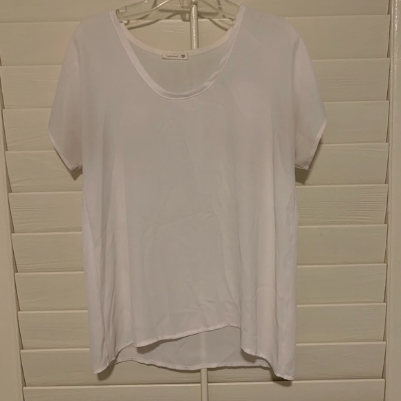 SOPRANO white sheer top - Picture 3 of 3